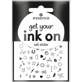 Get Your Ink On Nail Sticker