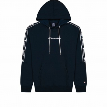 Sudadera con Capucha Hombre Champion Negro Sudadera con Capucha Hombre Champion Negro