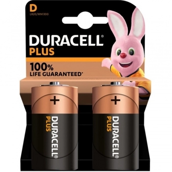 Duracell Plus Pilas Alcalinas D