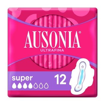 Ausonia Compresas Super con Alas