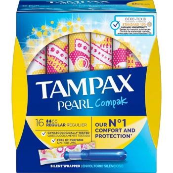 Tampax Pearl Compak Regular Tampax Pearl Compak Regular