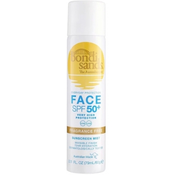 SPF 50+ Fragrance Free Sunscreen Face Mist