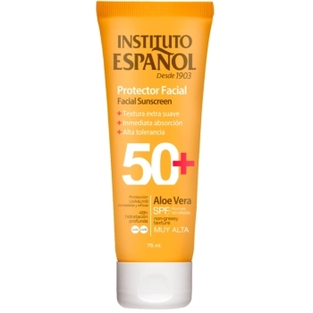 Protector Facial Aloe Vera SPF50+