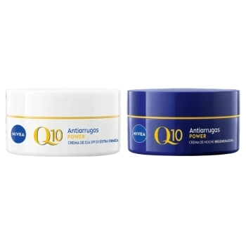 Set Q10 Antiarrugas Power Crema de Día SPF30 50ml + Crema de Noche 50ml