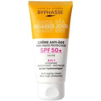 Crema Facial Antiedad SPF50+