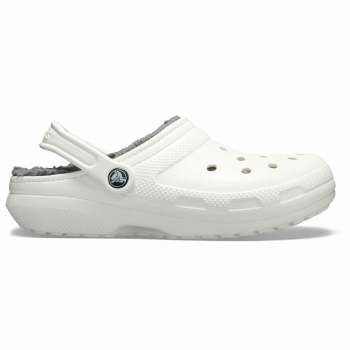 Zuecos Crocs Lined Clog U Blanco Zuecos Crocs Lined Clog U Blanco