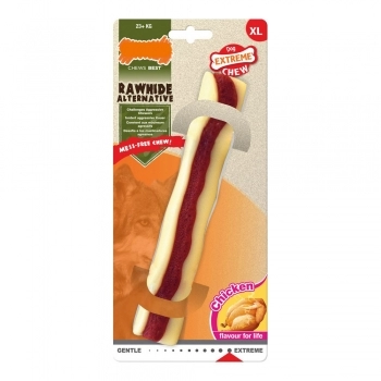 Mordedor de perro Nylabone Extreme Chew Roll	Rawhide Talla XL Pollo Nylon