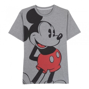 Camiseta de Manga Corta Hombre Mickey Mouse
