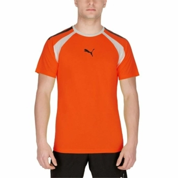 Camiseta de Manga Corta Hombre Puma TeamLIGA Naranja