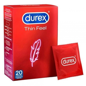 Preservativos Durex Thin Feel  20 Piezas