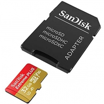 Tarjeta de Memoria Micro SD con Adaptador SanDisk SDSQXBG-032G-GN6MA 32 GB