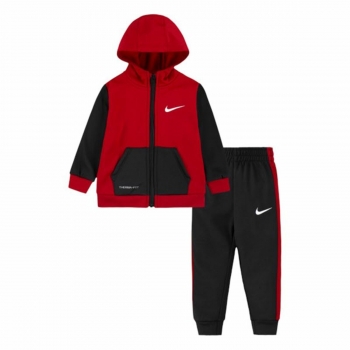 Chándal para Adultos Nike Therma Fit Rojo Negro Hombre Chándal para Adultos Nike Therma Fit Rojo Negro Hombre