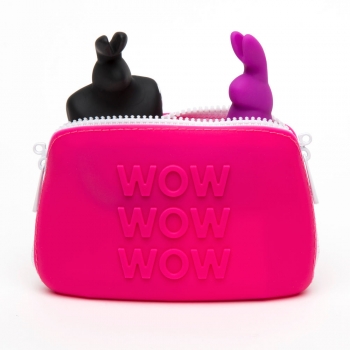 Bolsa de Viaje Happy Rabbit WOW Small Pink Zip Bolsa de Viaje Happy Rabbit WOW Small Pink Zip