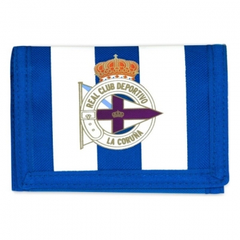 Cartera R. C. Deportivo de La Coruña Azul Blanco