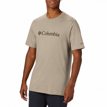 Camiseta de Manga Corta Hombre Columbia Gris Camiseta de Manga Corta Hombre Columbia Gris