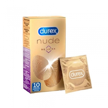 Preservativos Durex Nude (No Latex) (10 pcs)