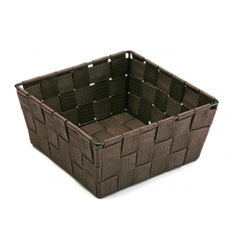 Cesta Multiusos Versa Chocolate (19 x 9 x 19 cm)