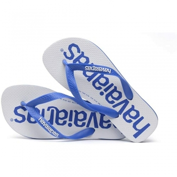 Chanclas para Hombre Havaianas Top Logomania Blanco Chanclas para Hombre Havaianas Top Logomania Blanco