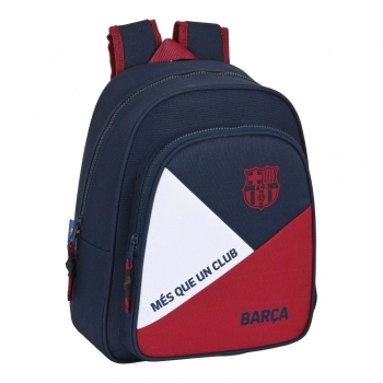 Mochila Escolar F.C. Barcelona Azul Granate (27 x 33 x 10 cm)