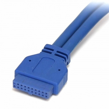 Cable USB Startech USB3SPNLAFHD         IDC USB A Azul