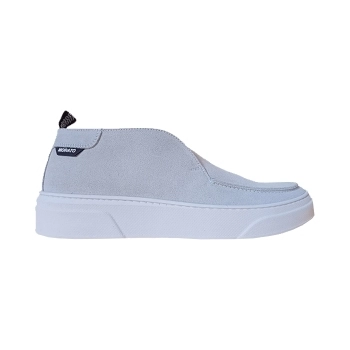 Zapatilla de Ante Blanco