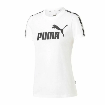 Camiseta Deportiva de Manga Corta Puma Power Tee W Blanco