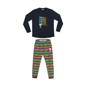 Pijama Snoopy Mujer Azul Pijama Snoopy Mujer Azul