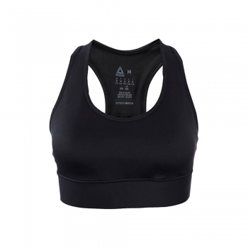 Sujetador Deportivo Reebok TOUGHT BRA D78704 Negro Sujetador Deportivo Reebok TOUGHT BRA D78704 Negro