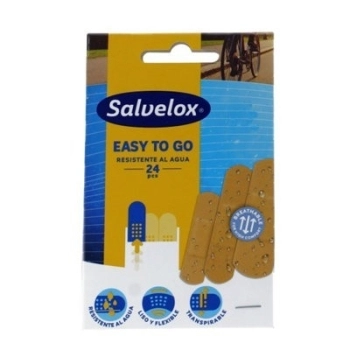 Salvelox easy to go aposito adhesivo resistente 24 u