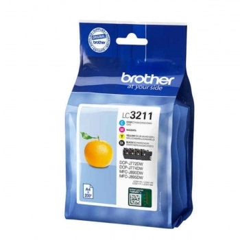 Cartucho de Tinta Original Brother LC-3211VAL Multicolor