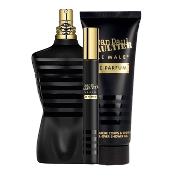 Set Le Male Le Parfum 125ml + Gel 75ml + 10ml