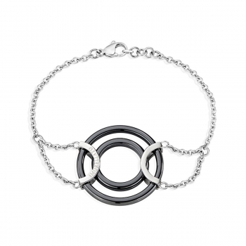 Pulsera Mujer Morellato SAES08 Cerámica Gris (19 cm) Pulsera Mujer Morellato SAES08 Cerámica Gris (19 cm)