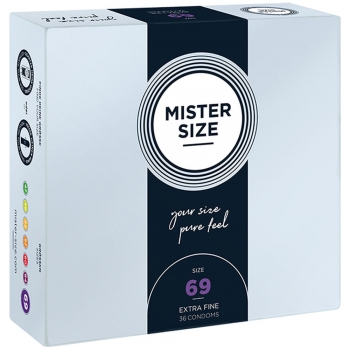 Preservativos Mister Size Ø 6,9 cm (36 pcs)