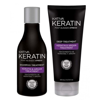 Post Alisado Xpress Shampoo 250ml + Deep Treatment 200ml