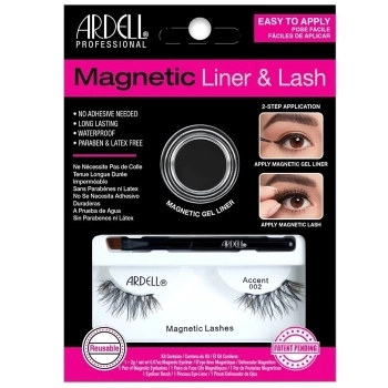 Kit Magnetic Liner & Lash Accent 002 Liner 2g + 2 lashes Kit Magnetic Liner & Lash Accent 002 Liner 2g + 2 lashes