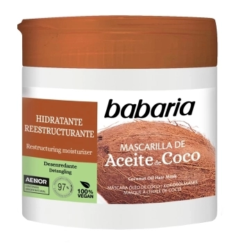 Mascarilla Hidratante Aceite de Coco