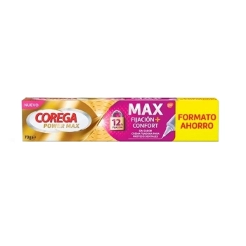 Corega Max Fijación + Confort Sin Sabor