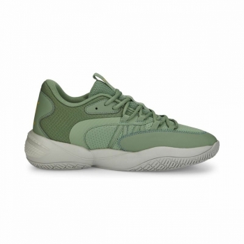 Zapatillas de Baloncesto para Adultos Puma Court Rider 2.0 Verde Unisex Zapatillas de Baloncesto para Adultos Puma Court Rider 2.0 Verde Unisex