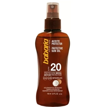 Aceite Protector Solar Coco SPF20