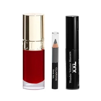 Set Mini Lip Oil n.3 + Mascara Wonder Volume + Lapiz de Ojos