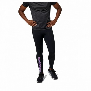 Mallas Deportivas de Hombre New Balance Impact Run AT Tight Negro Mallas Deportivas de Hombre New Balance Impact Run AT Tight Negro