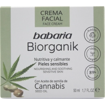 Crema Facial con Aceite de Semillas de Cannabis