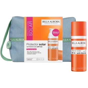 Set Fluido Solar Spf50+ Piel Seca 50ml + Bolsa Jean Verde