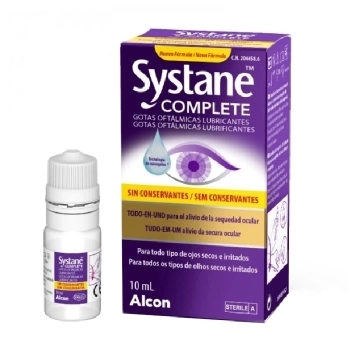 Systane Complete Gotas Oftálmicas Lubricantes sin Conservantes 10ml