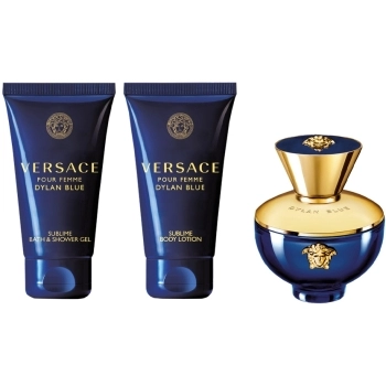 Set Dylan Blue pour Femme 50ml + Bath & Shower Gel 50ml + Body Lotion 50ml