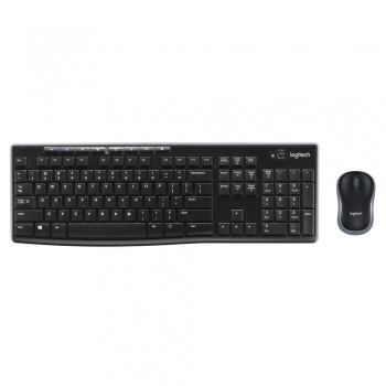 Teclado y Ratón Inalámbrico Logitech MK270 QWERTY Inglés