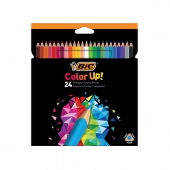 Lápices de colores Bic Color Up Multicolor 24 Piezas