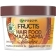 Fructis Mascarilla Alisadora 3 en 1 Hair Food Macadamia 390ml