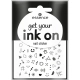 Get Your Ink On Nail Sticker