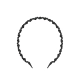 Diadema Hairhalo True Dark Sparkle